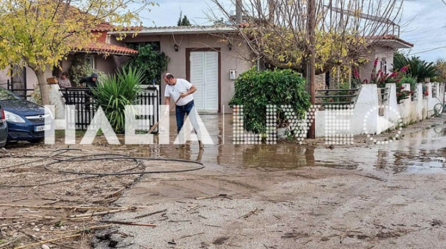 Καιρός - Κακοκαιρία στην Ηλεία: Ανεμοστρόβιλος και ισχυρές καταιγίδες μέσα στη νύχτα - Χωριά τριών δήμων χωρίς ρεύμα  