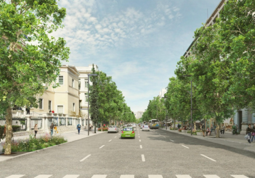 Πανεπιστημίου: Ξεκίνησαν οι εργασίες ανάπλασης - Εγκαταστάθηκε το πρώτο εργοτάξιο