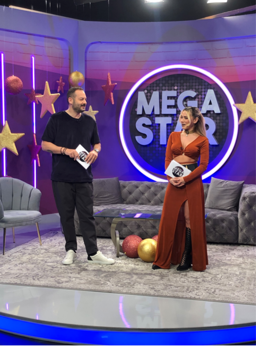 Το «MEGA Star» υποδέχεται τον Χρήστο Χολίδη και την Κατερίνα Ζαρίφη