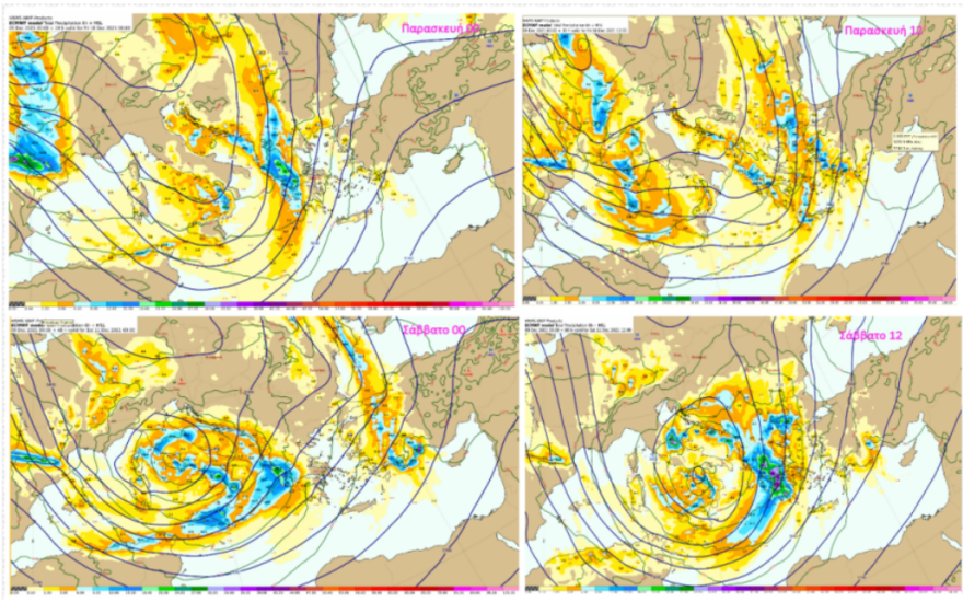 Καιρός - Έκτακτο δελτίο επιδείνωσης: Έρχονται έντονα φαινόμενα από το βράδυ στα δυτικά, καταιγίδες το Σάββατο και στην Αττική