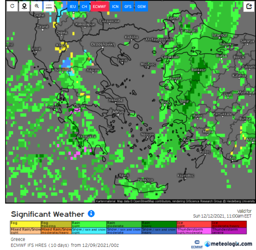 Καιρός: Έτσι θα κινηθεί η κακοκαιρία τις επόμενες ημέρες, νέα επιδείνωση από το Σάββατο με ισχυρά φαινόμενα
