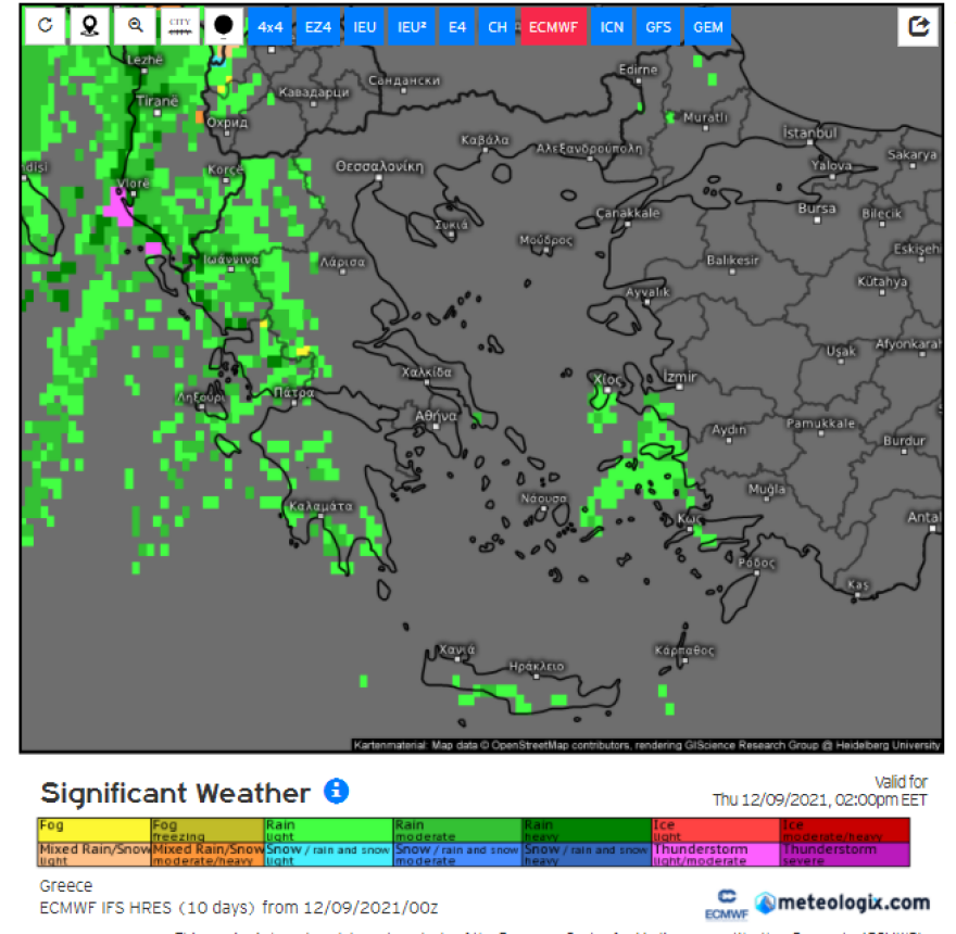 Καιρός: Έτσι θα κινηθεί η κακοκαιρία τις επόμενες ημέρες, νέα επιδείνωση από το Σάββατο με ισχυρά φαινόμενα