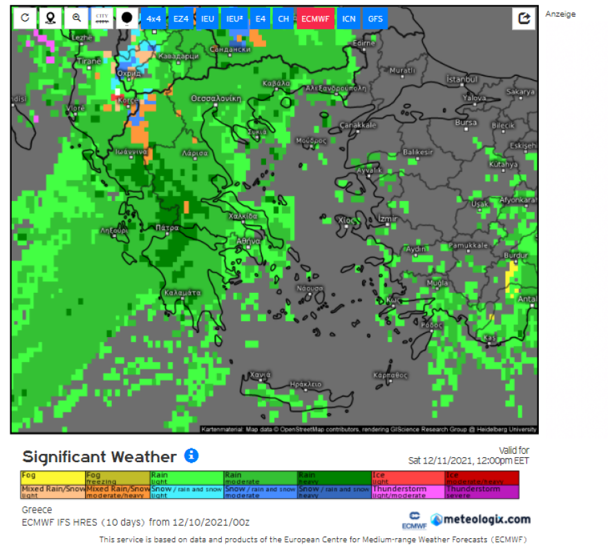 Καιρός: Προειδοποίηση για σφοδρούς ανέμους στην Αττική από τον Λαγουβάρδο, από πού ξεκινά το δεύτερο «κύμα» κακοκαιρίας