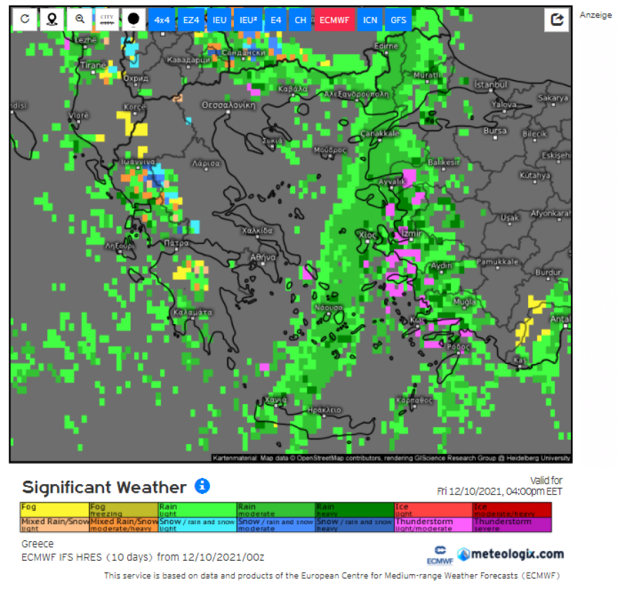 Καιρός: Προειδοποίηση για σφοδρούς ανέμους στην Αττική από τον Λαγουβάρδο, από πού ξεκινά το δεύτερο «κύμα» κακοκαιρίας