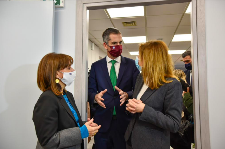 Παρουσία της ΠτΔ τα εγκαίνια του κέντρου καταπολέμησης έμφυλης βίας του Δήμου Αθηναίων