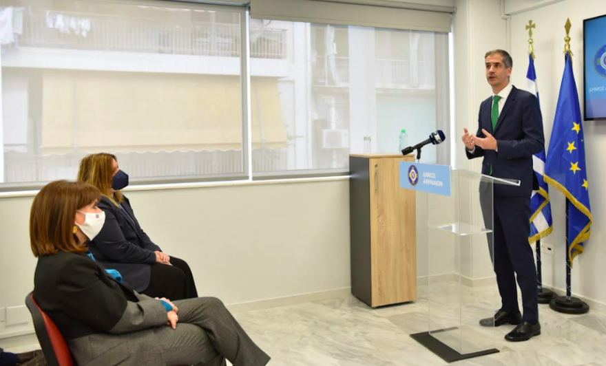 Παρουσία της ΠτΔ τα εγκαίνια του κέντρου καταπολέμησης έμφυλης βίας του Δήμου Αθηναίων