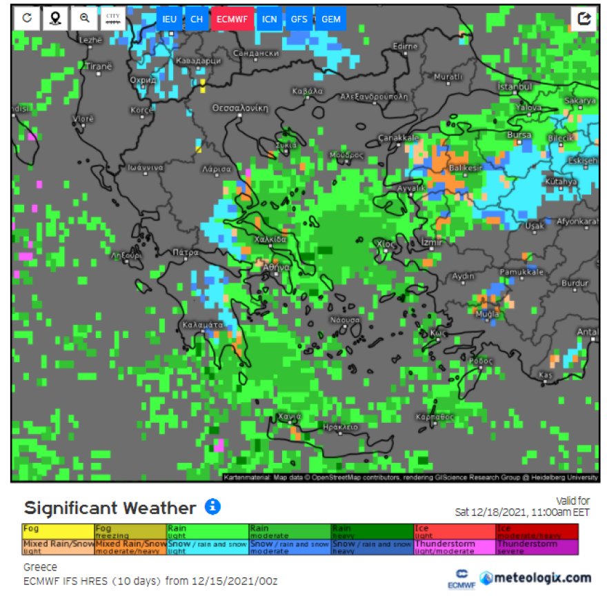 Καιρός - Γιάννης Καλλιάνος: Έρχονται χιόνια μέσα στο Σαββατοκύριακο σε σχετικά χαμηλά υψόμετρα, κρύο σε όλη τη χώρα