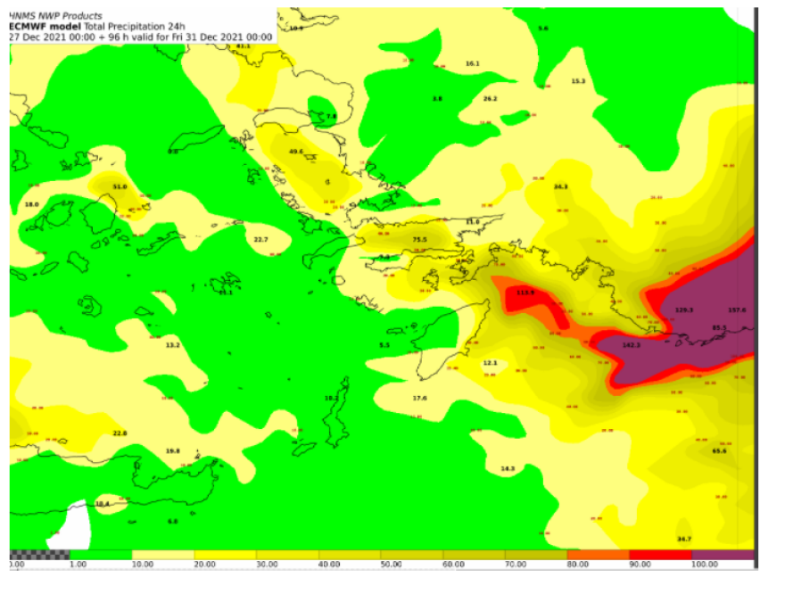 Καιρός: Διήμερη κακοκαιρία στα δυτικά λίγο πριν την ηλιόλουστη Πρωτοχρονιά, πώς επηρεάζεται η Αττική