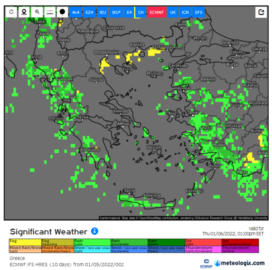 Καιρός: Πώς θα γιορτάσουμε τα Θεοφάνια, έρχονται βροχές από τα δυτικά