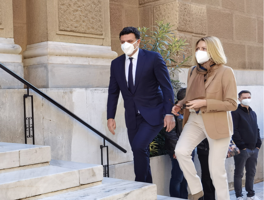 Τα  Άγια Θεοφάνια στη Δεξαμενή του Κολωνακίου, παρουσία του δημάρχου Αθηναίων Κώστα Μπακογιάννη