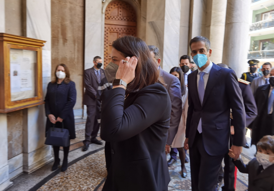 Τα  Άγια Θεοφάνια στη Δεξαμενή του Κολωνακίου, παρουσία του δημάρχου Αθηναίων Κώστα Μπακογιάννη