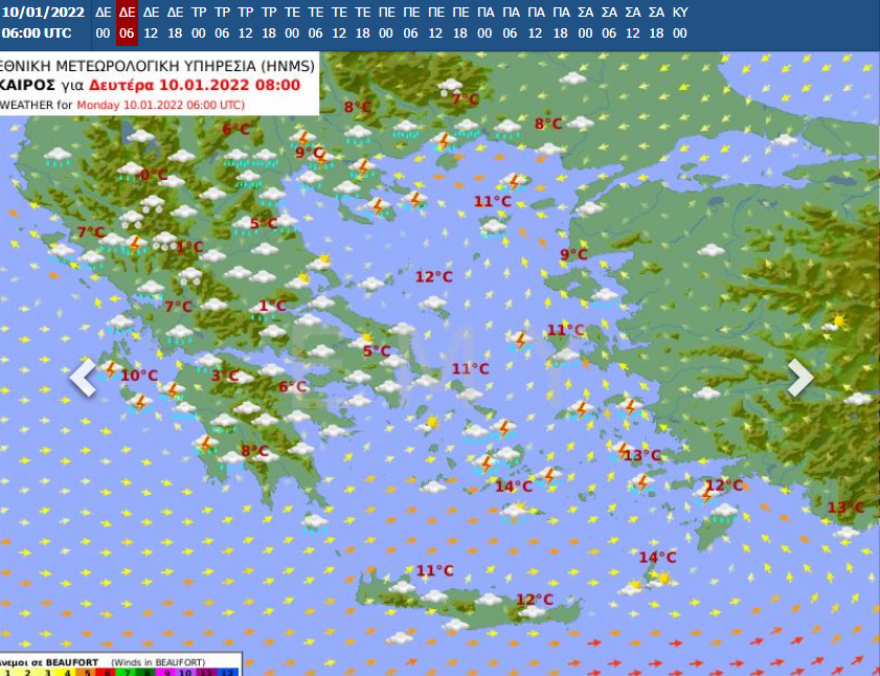 Καιρός - Έκτακτο δελτίο επιδείνωσης: Κρύο, καταιγίδες και χιόνια φέρνει ο «Διομήδης»