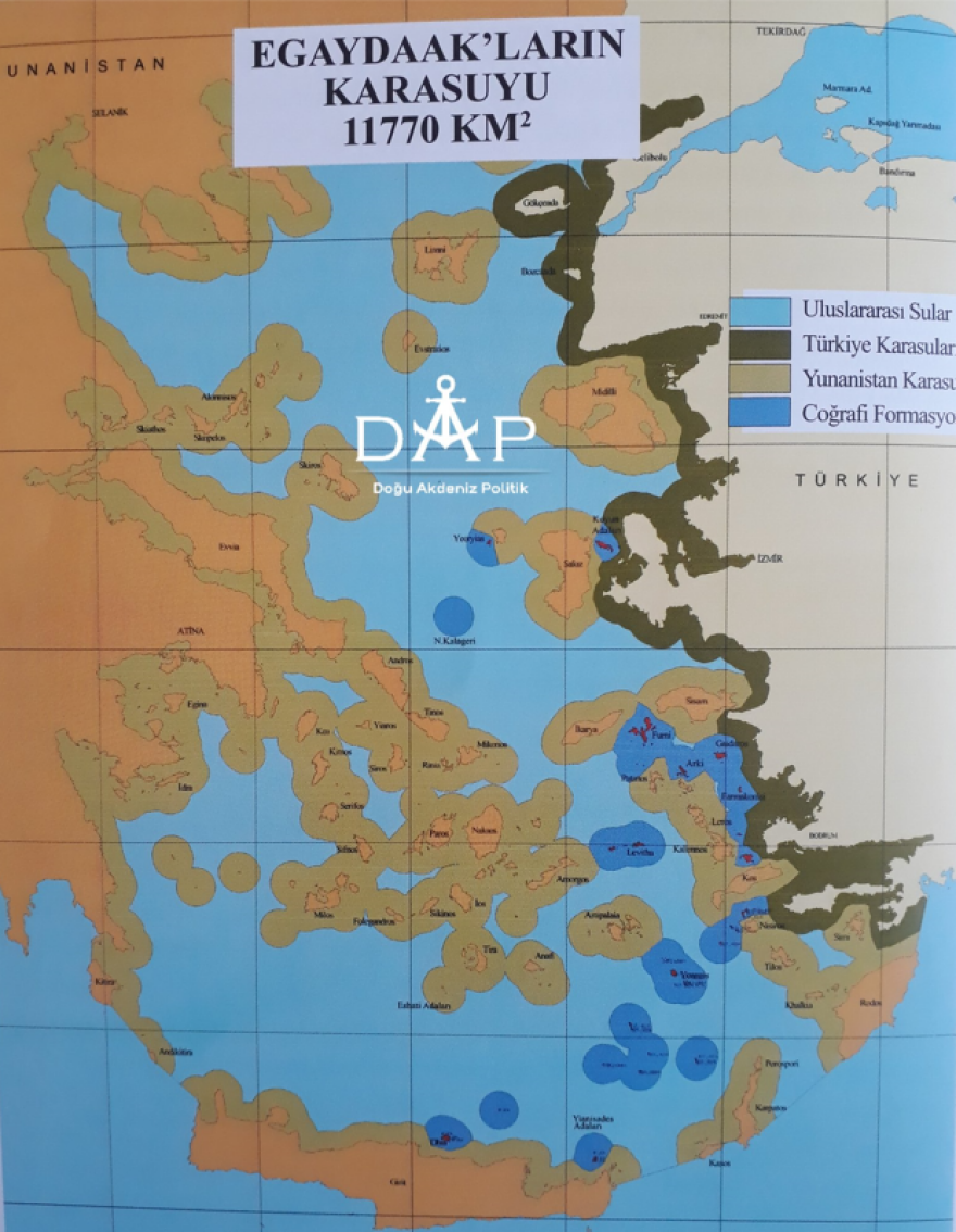 Με προκλητικούς χάρτες η Τουρκία επιχειρεί να «γκριζάρει» την ελληνική κυριαρχία στο Αιγαίο