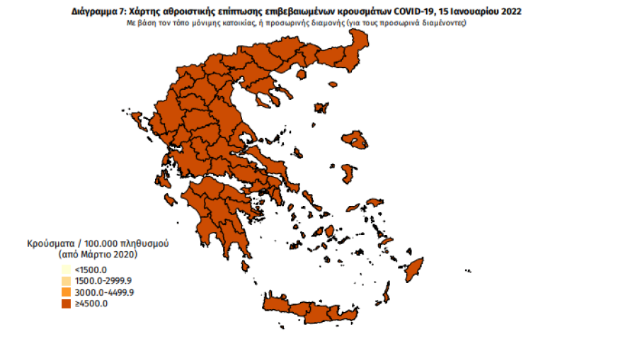 Στα 17.447 τα νέα κρούσματα κορωνοϊού, 686 οι διασωληνωμένοι, 78 θάνατοι 