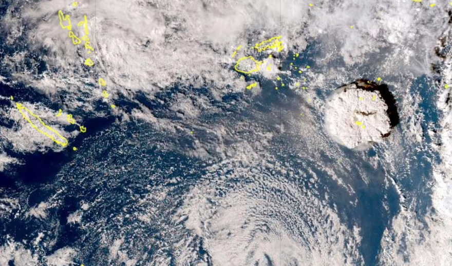 Εκρηξη ηφαιστείου στο νησί Τόγκα: Ταρακούνησε τον Ειρηνικό ωκεανό