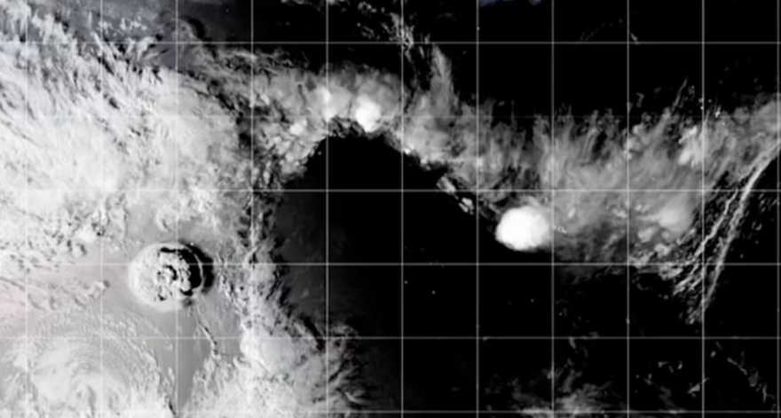 Εκρηξη ηφαιστείου στο νησί Τόγκα: Ταρακούνησε τον Ειρηνικό ωκεανό