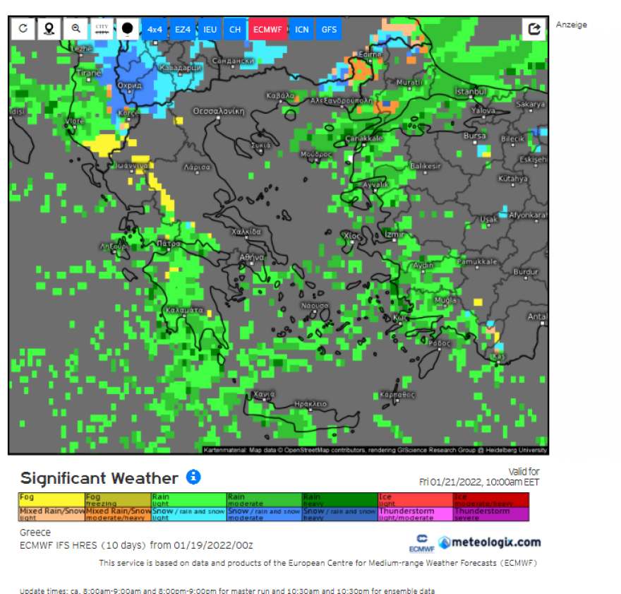 Καιρός: Χιόνια στην Αθήνα από το Σάββατο, έρχεται κακοκαιρία διαρκείας με εξαήμερο δριμύ ψύχος σε όλη τη χώρα