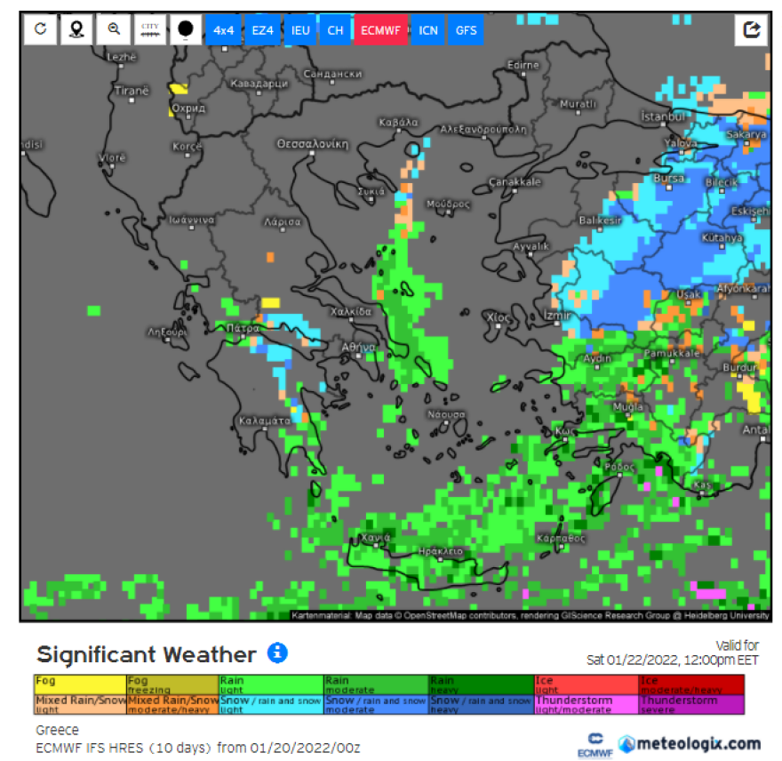 Καιρός - Γιάννης Καλλιάνος: Έρχεται χιονιάς σε δύο φάσεις με απρόβλεπτα φαινόμενα για την Αττική