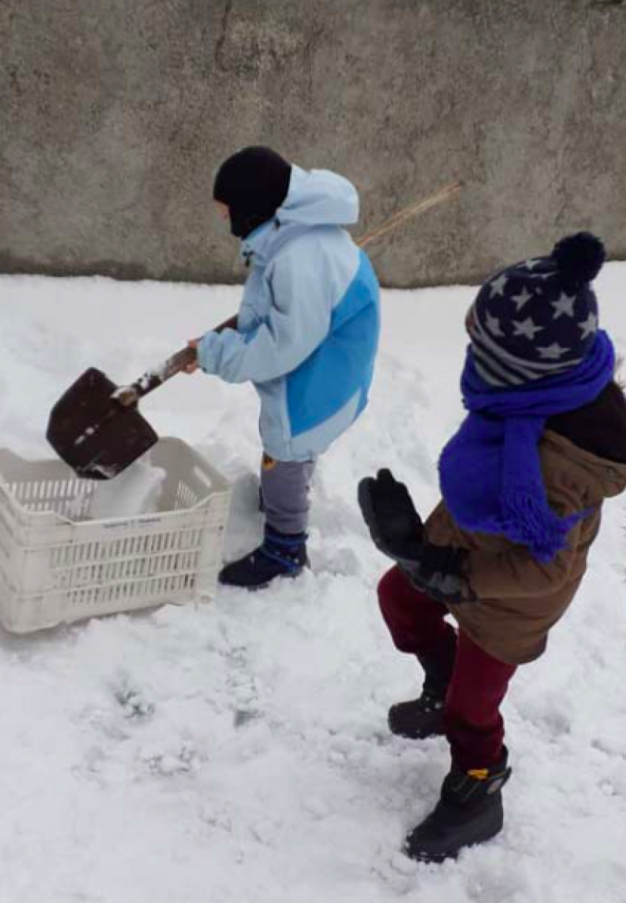 Κακοκαιρία «Ελπίς»: Έφτιαξαν ιγκλού στις Κυκλάδες 