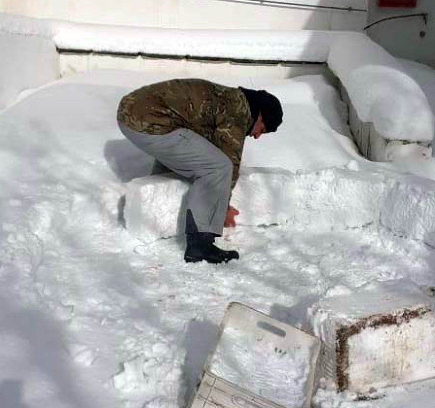 Κακοκαιρία «Ελπίς»: Έφτιαξαν ιγκλού στις Κυκλάδες 