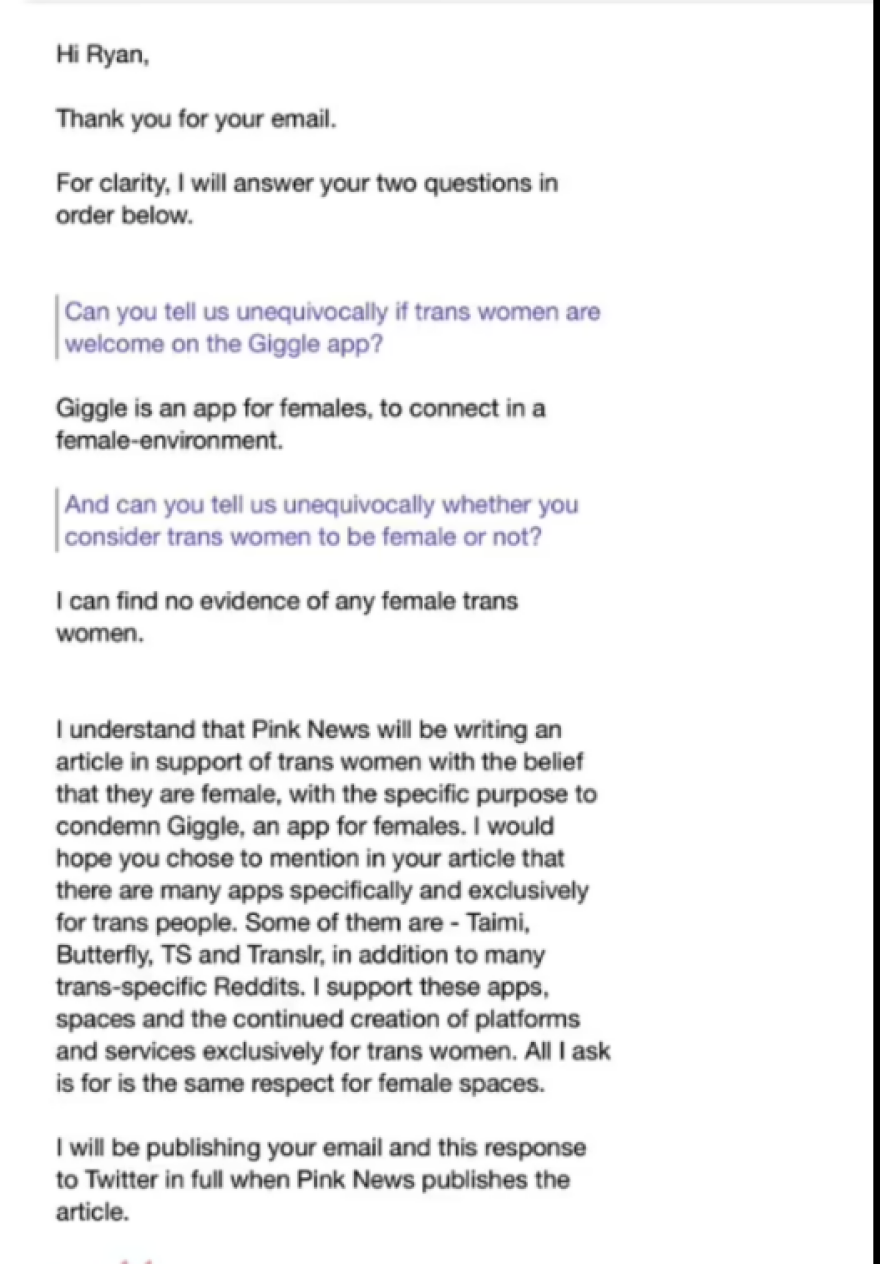 Αυστραλία: «Κόβονται» οι τρανς γυναίκες από την εφαρμογή κοινωνικής δικτύωσης «Giggle» 