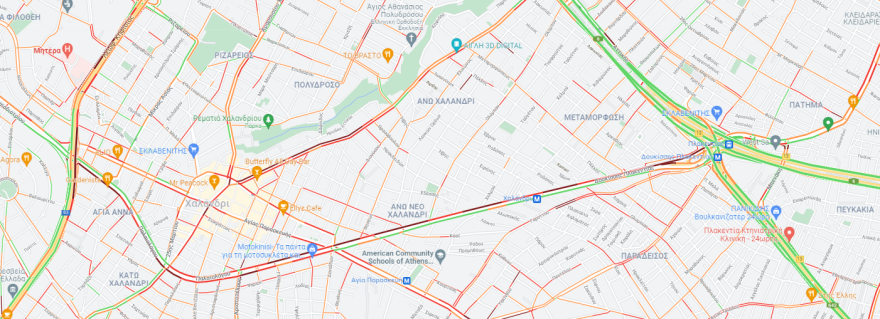 Κίνηση στους δρόμους: Πού θα βρείτε μποτιλιάρισμα τώρα, ομαλοποιήθηκε η κυκλοφορία επί της λεωφόρου Ποσειδώνος