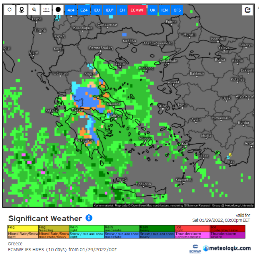 Καιρός: Κακοκαιρία «εξπρές» φέρνει καταιγίδες και χιόνια, πώς θα εξελιχθεί το νέο «κύμα»