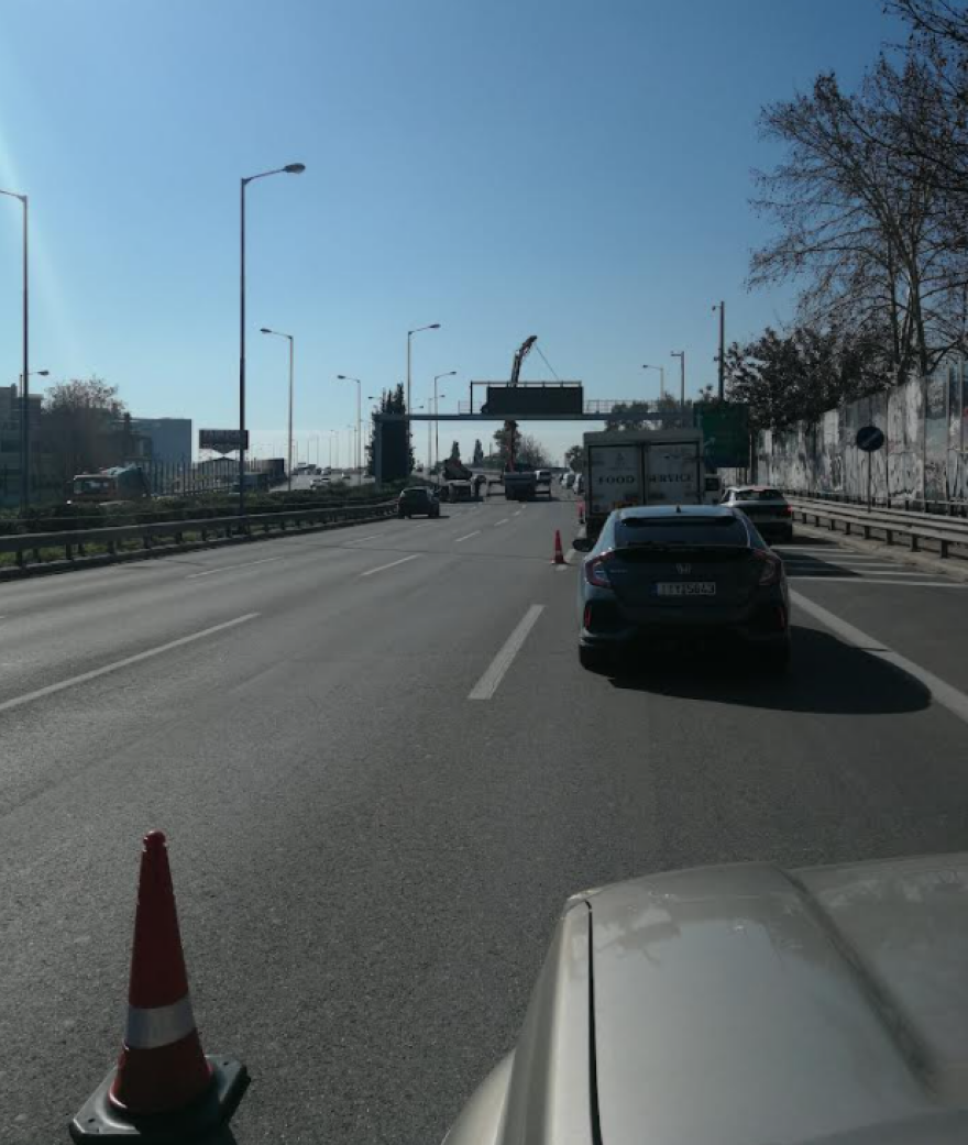 Κίνηση στους δρόμους: Αποκαταστάθηκε η κυκλοφορία στην κάθοδο του Κηφισού