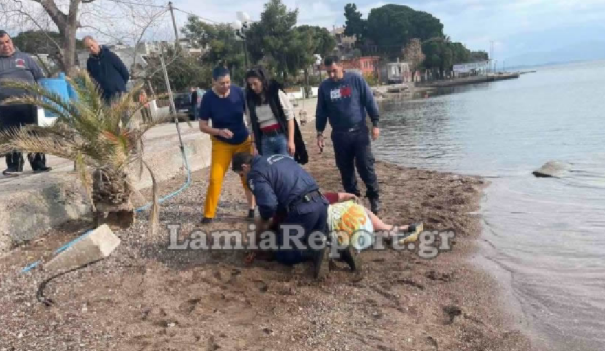 Φθιώτιδα: Ηλικιωμένος οδηγός έπεσε στη θάλασσα με το αυτοκίνητο - Δείτε βίντεο και φωτογραφίες