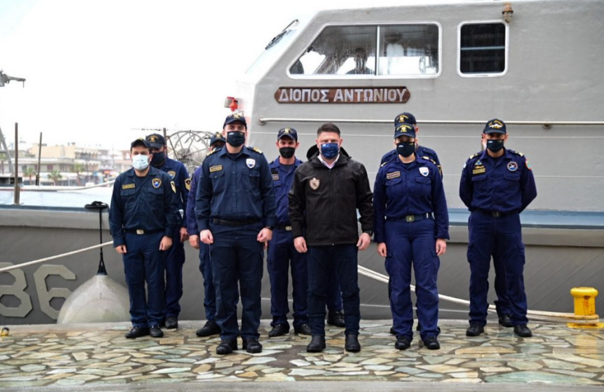 Χαρδαλιάς: Με επίσκεψη σε μονάδες και επιτηρητικά φυλάκια σε Σύμη και Κω έκλεισε την περιοδεία του