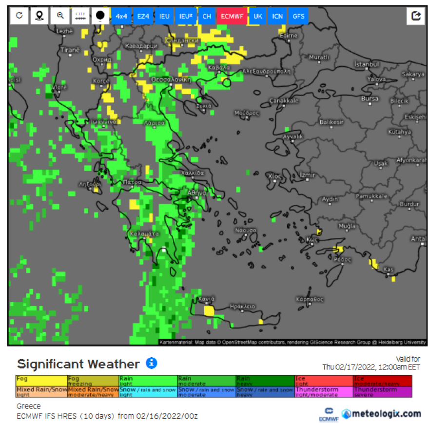 Καιρός: Βροχές σήμερα στα δυτικά, ζέστη και αφρικανική σκόνη το Σαββατοκύριακο