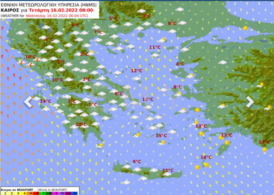 Καιρός: Επιδείνωση από τα δυτικά - Πού θα είναι ισχυρά τα φαινόμενα