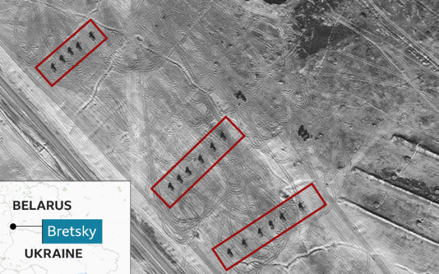 Ουκρανική κρίση - Eικόνες από δορυφόρο ανατρέπουν τους ισχυρισμούς του Κρεμλίνου: Αυξημένες οι δυνάμεις στα σύνορα με την Ουκρανία 