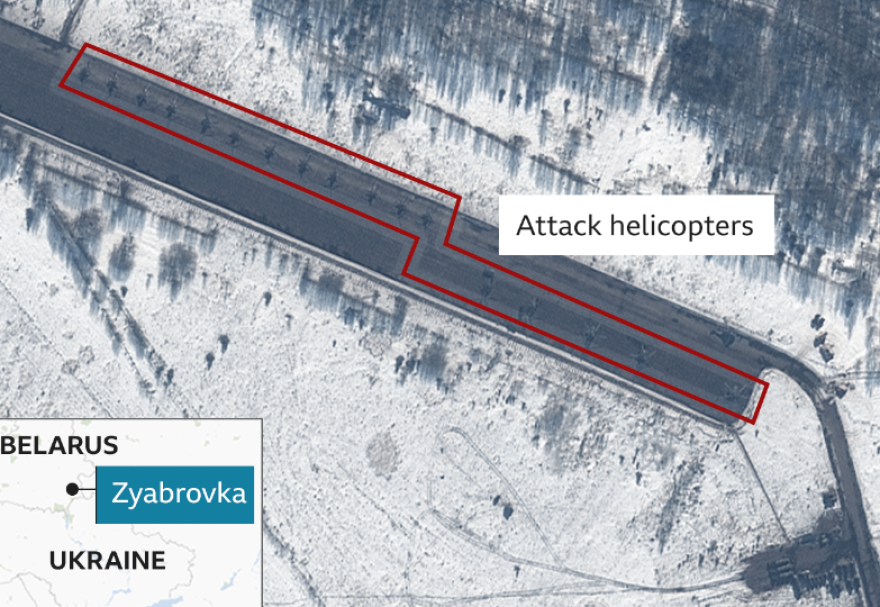 Ουκρανική κρίση - Eικόνες από δορυφόρο ανατρέπουν τους ισχυρισμούς του Κρεμλίνου: Αυξημένες οι δυνάμεις στα σύνορα με την Ουκρανία 