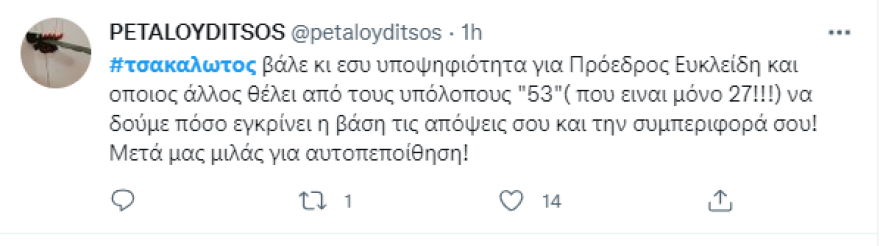 Τσακαλώτος: «Βράζουν» στο twitter οι φίλοι του ΣΥΡΙΖΑ - Αποστάσεις από βουλευτές και στελέχη