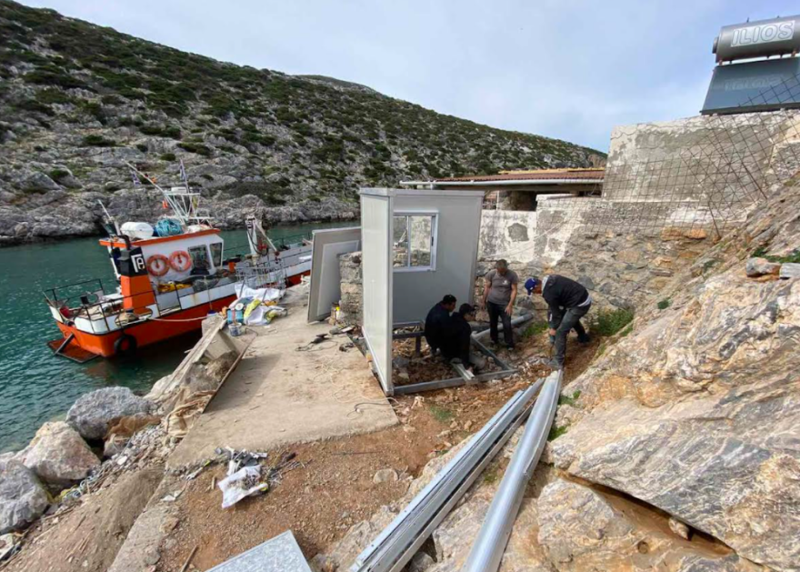 Ο στρατός επισκεύασε το σπίτι της μοναδικής κατοίκου της Κινάρου