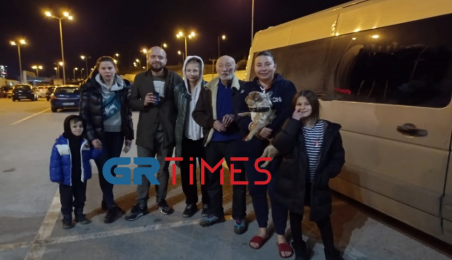 Θεσσαλονίκη: «Κάναμε μεγάλο αγώνα για να βγούμε από τα σύνορα» λέει οικογένεια Ουκρανών προσφύγων