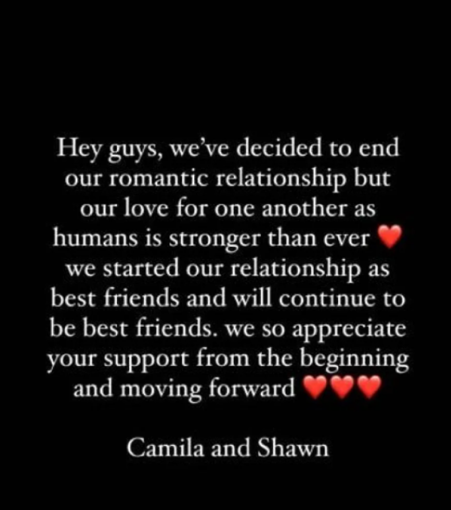 Η Καμίλα Καμπέγιο «σπάει» τη σιωπή της για τον χωρισμό με τον Σον Μέντες: «Μεγαλώνω κι έχω άλλες προτεραιότητες»