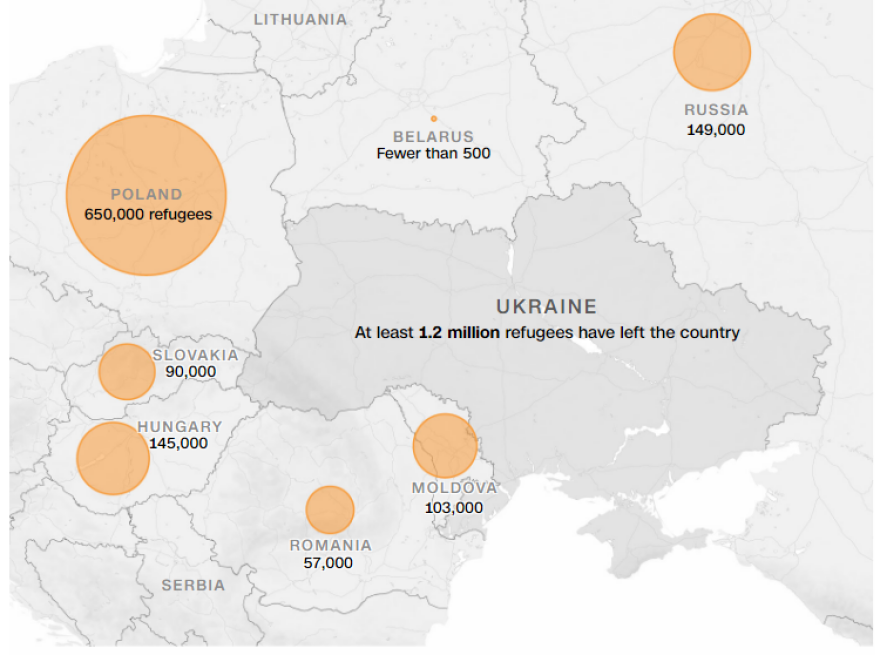 Πόλεμος στην Ουκρανία: Κατάπαυση πυρός λίγων ωρών σε Μαριούπολη και Βολνοβάκα ανακοίνωσε η Ρωσία