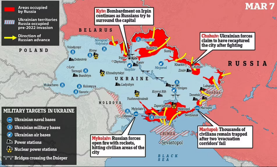 Πόλεμος στην Ουκρανία: Το Κίεβο ζητά απευθείας συνομιλίες του Ζελένσκι με τον Πούτιν