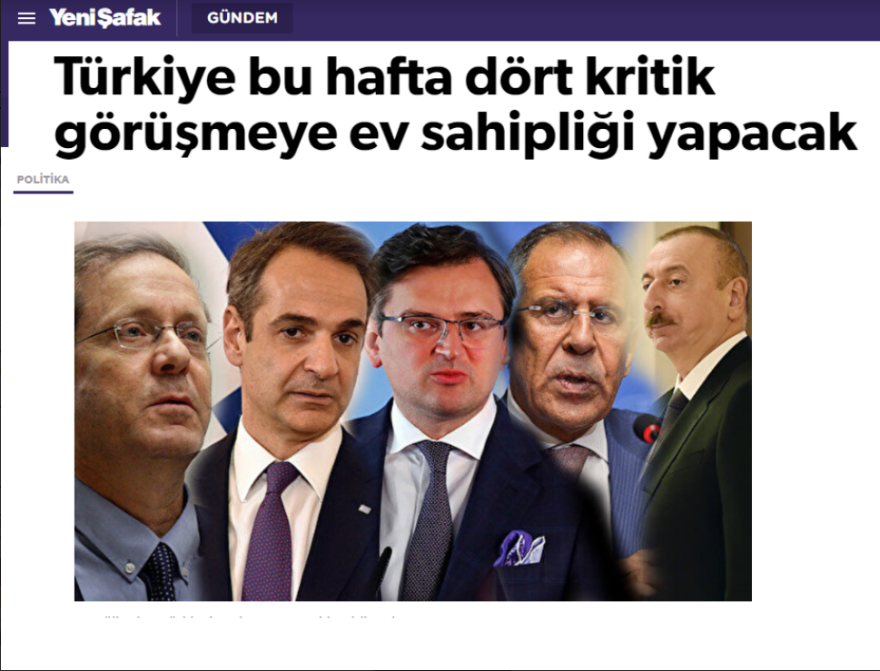 Γενί Σαφακ: Τέσσερις κρίσιμες συνομιλίες αυτές τις μέρες στην Τουρκία