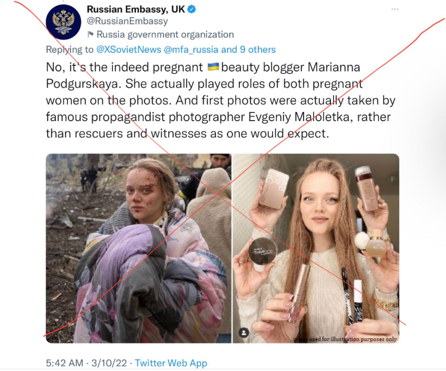 Πόλεμος στην Ουκρανία: Γέννησε η γυναίκα που γλύτωσε από το μαιευτήριο που βομβάρδισαν οι Ρώσοι