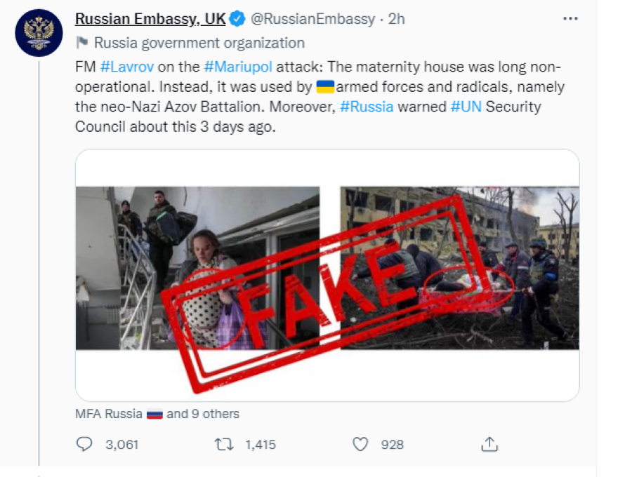 Πόλεμος στην Ουκρανία: Γέννησε η γυναίκα που γλύτωσε από το μαιευτήριο που βομβάρδισαν οι Ρώσοι