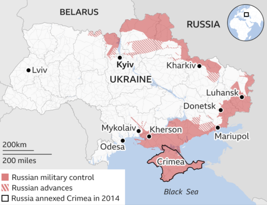 Πόλεμος στην Ουκρανία: Έξι χιλιόμετρα έξω από τη Μαριούπολη οι Ρώσοι - Για εισβολή της Λευκορωσίας προετοιμάζονται οι Ουκρανοί