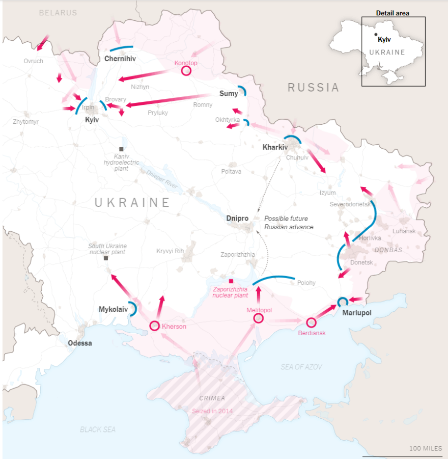 Πόλεμος στην Ουκρανία: Βομβαρδίζουν αμάχους οι Ρώσοι