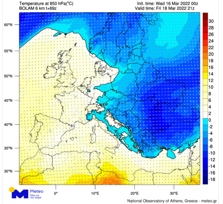 Καιρός: Έρχονται βροχές και χιόνια από την Πέμπτη, ραγδαία μεταβολή του καιρού 
