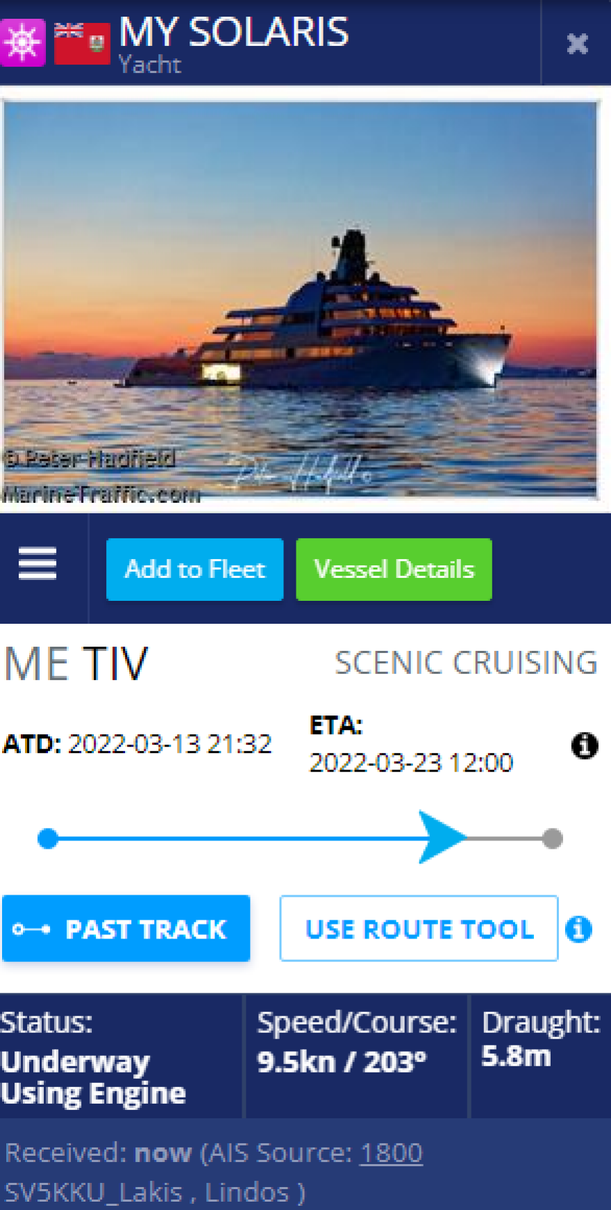 Ρομάν Αμπράμοβιτς: Στα τουρκικά παράλια το υπερπολυτελές γιοτ «My Solaris»