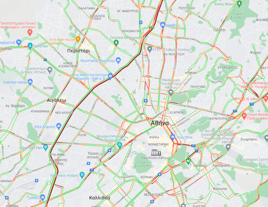 Κίνηση στους δρόμους: Μεγάλη έξοδος για το τριήμερο της 25ης Μαρτίου - Μποτιλιάρισμα στις εθνικές οδούς 