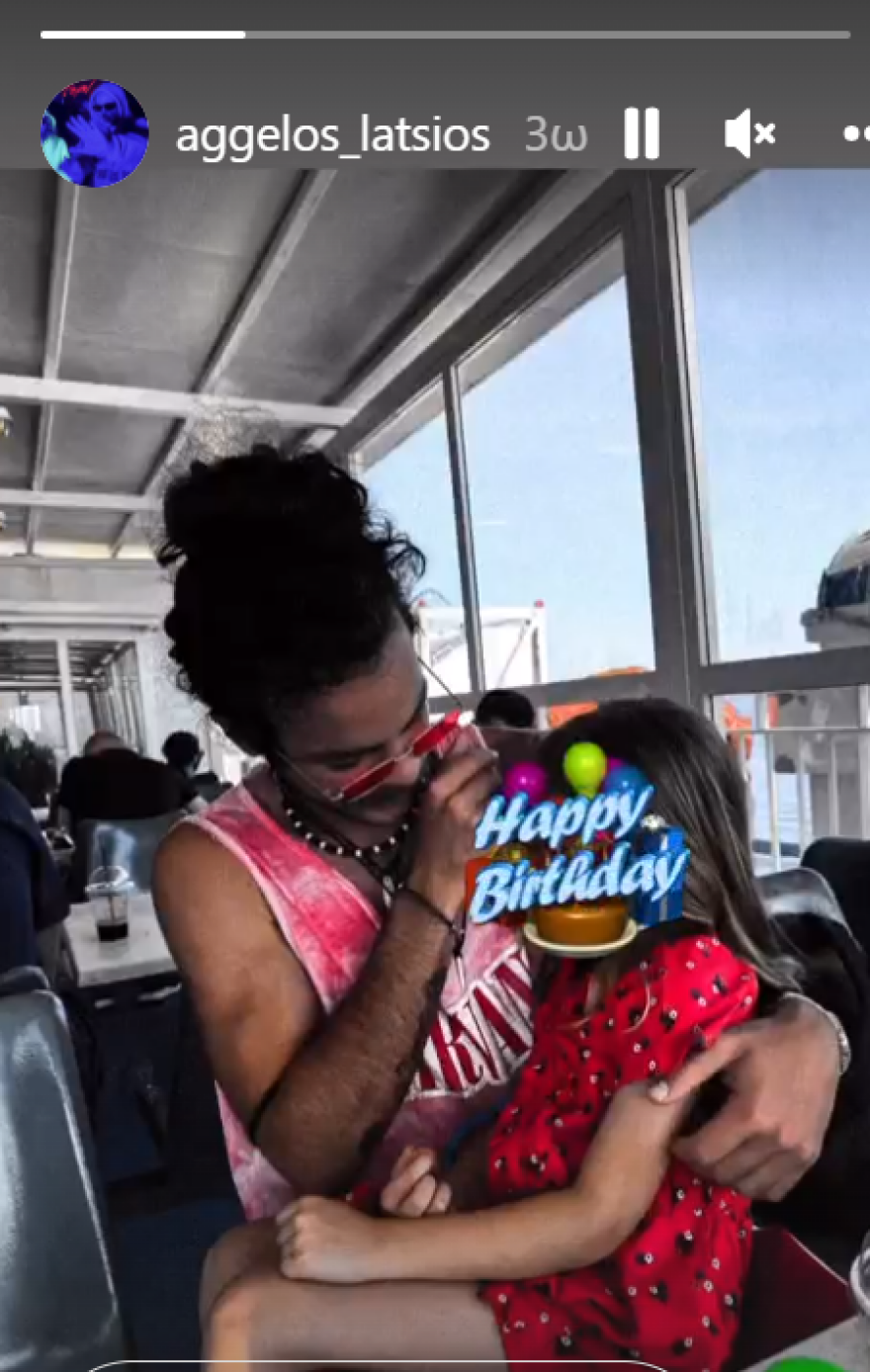 Άγγελος Λάτσιος: Η τρυφερή ανάρτηση για τα γενέθλια της αδερφής του, Μαρίνας