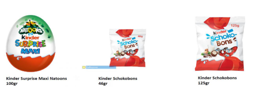 Kinder: Αυτά είναι τα τρία προϊόντα που ανακαλούνται στην Ελλάδα - Η Ferrero Rocher ζητά «συγγνώμη»